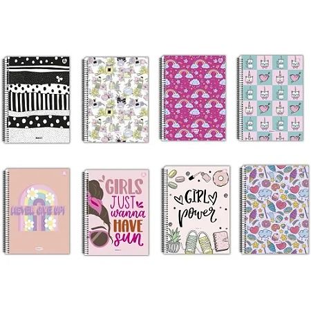 CADERNO 1X1 BOM D  FEMININO 80F 